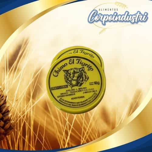 CHIMO TIGRITO AMARILLO 12 UND 20GR - Otros en Corpoindustri