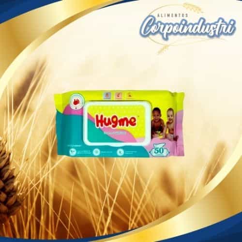 TOALLAS HUMEDAS HUGME 32 PAQ 50 UND - Perfumeria en Corpoindustri