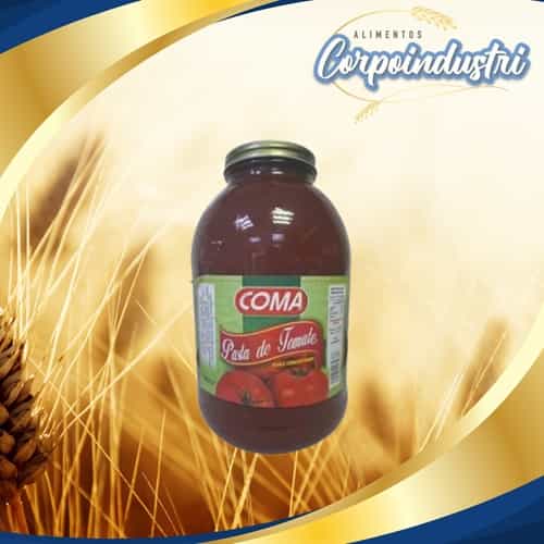 GALON PASTA TOMATE COMA 1 UND 4KG - Viveres en Corpoindustri