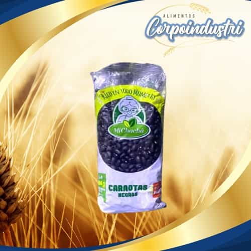CARAOTAS NEGRAS MICHACHA 24 UND 400GR - Viveres en Corpoindustri
