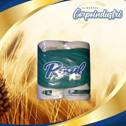 PAPEL HIG ROSAL VERDE GDE 12X4 215H - Perfumeria en Corpoindustri