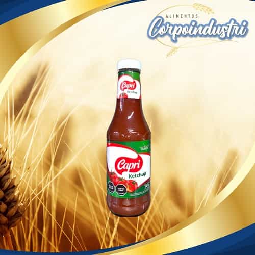 SALSA TOMATE CAPRI 24 UND 397GR - Viveres en Corpoindustri