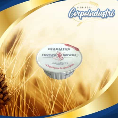 DIABLITO UNDERWOOD A/F PEQ 12 UND 50GR - Viveres en Corpoindustri