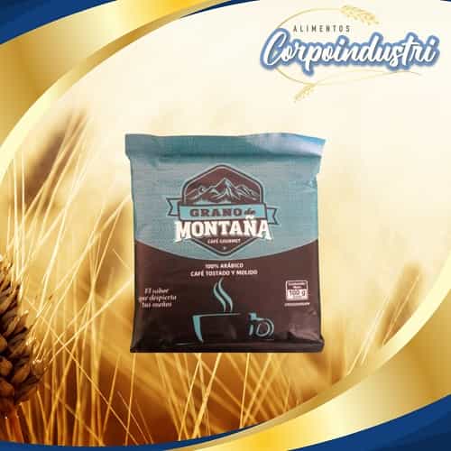 CAFE LA MONTAÑA 40 UND 100GR - Viveres en Corpoindustri