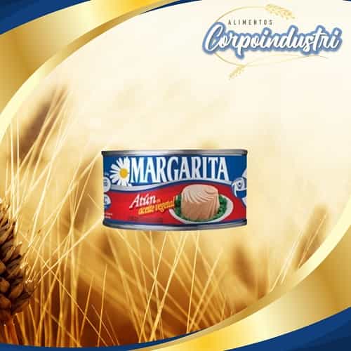 ATUN MARGARITA ACEITE ROJO 24 UND 170GR - Viveres en Corpoindustri