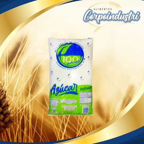 AZUCAR 100% REFINADA 20 UND 900GR - Viveres en Corpoindustri