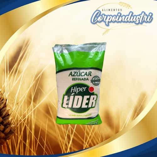 AZUCAR HIPER LIDER 20 UND 900GR - Viveres en Corpoindustri