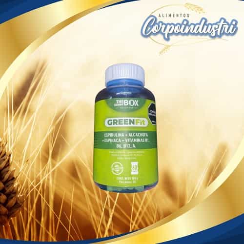 GOMITAS THE BOX GREEN FIT 1 POTE 180GR - Viveres en Corpoindustri