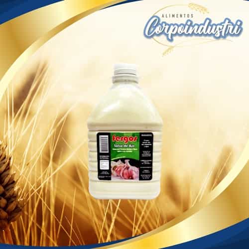 GALON SALSA FERGOS AJO 1 UND 3.7LTRS - Viveres en Corpoindustri