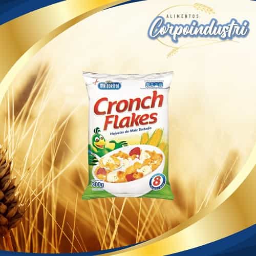 CEREAL MAIZORITO CRONCH FLA 12 UND 300GR - Viveres en Corpoindustri