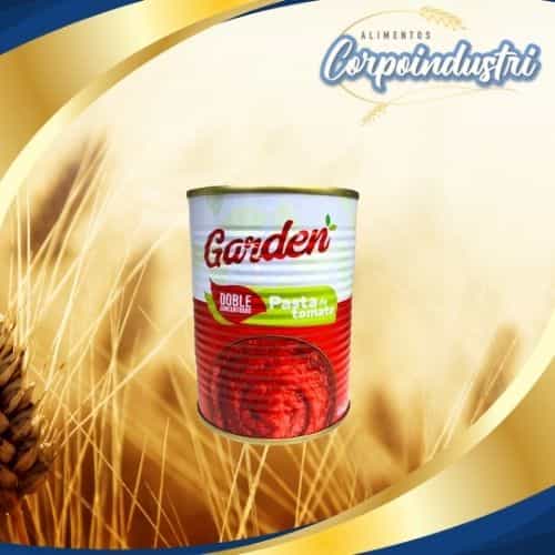 PASTA TOMATE GARDEN 12 UND 400GR - Viveres en Corpoindustri