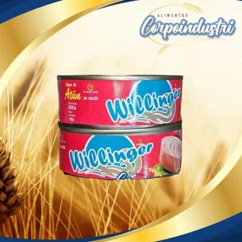 ATUN WILLINGER EN ACEITE 48 UND 142GR - Viveres en Corpoindustri