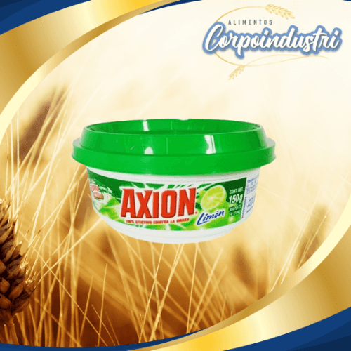 LAVAPLATO AXION 72 UND 150GR - Limpieza en Corpoindustri