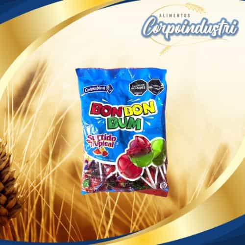 CHUPETAS BOM BOM BUM 1 BOLSA 24 UND - Confiteria en Corpoindustri