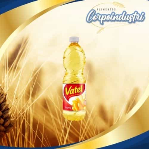 ACEITE VEGETAL VATEL 12 UND 1LT - Viveres en Corpoindustri
