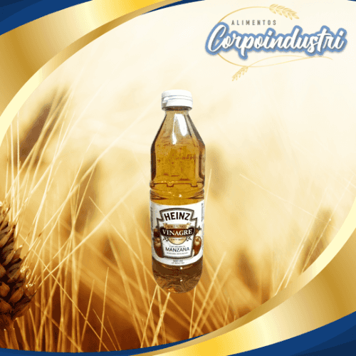 VINAGRE DE MANZANA HEINZ 24 UND 500ML - Viveres en Corpoindustri
