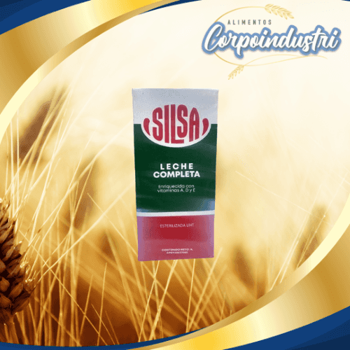 LECHE LIQ SILSA ENTERA 12 UND 1LT - Viveres en Corpoindustri