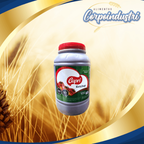 GALON SALSA TOMATE CAPRI 1 UND 4,20KG - Viveres en Corpoindustri