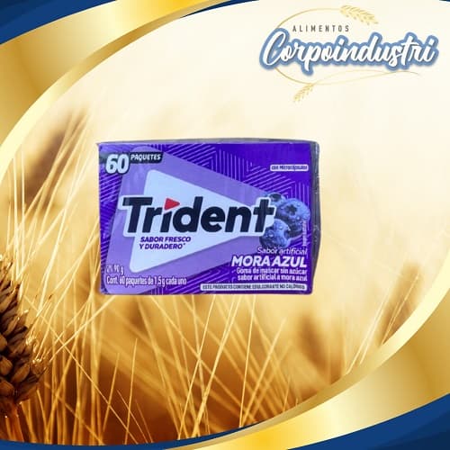 TRIDENT MORA 1 PAQ 60 UND