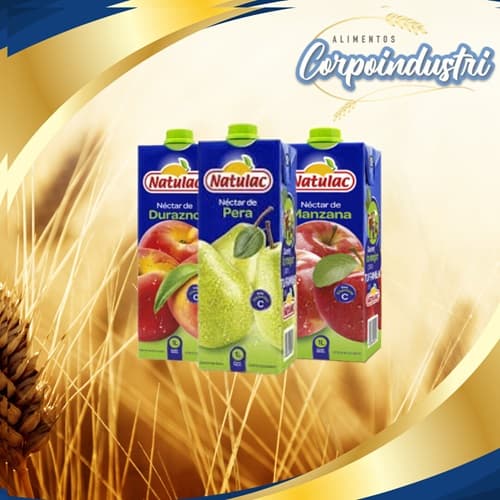 JUGOS NATULAC SURT CARTON 12 UND 1LT