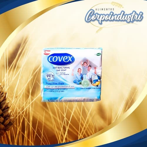 JABON BAÑO COVEX SURTIDOS 72 UND 115GR