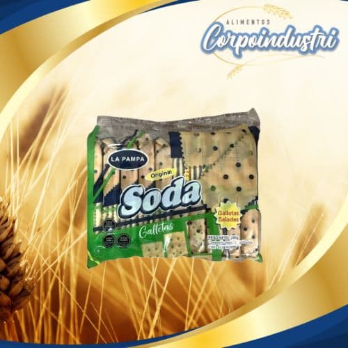 GALLETA SODA LA PAMPA 12 UND X 240GR