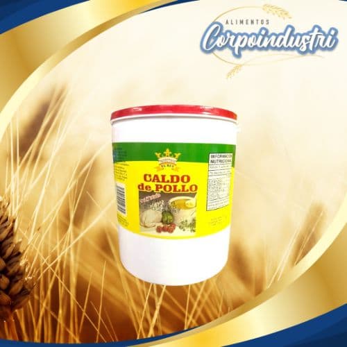 CALDO DE POLLO EL REY 1 UND 35KG
