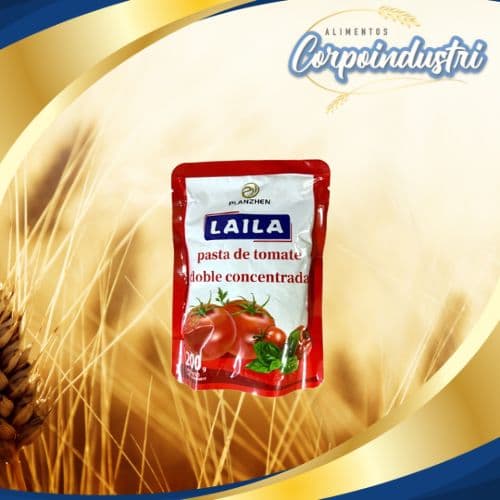 PASTA TOMATE LAILA 48 UND 200GR