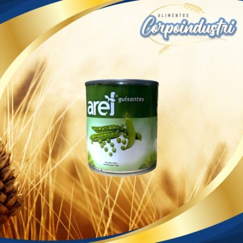 GUISANTES VERDES AREL 24 UND 227GR - Viveres en Corpoindustri