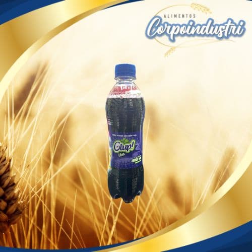 REFRESCO GLUP UVA 15 UND 400ML - Viveres en Corpoindustri