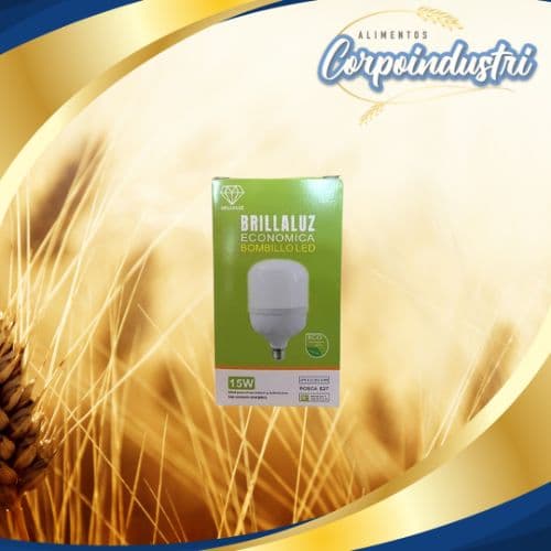 BOMBILLO BRILLA LUZ 15W 1*50UND