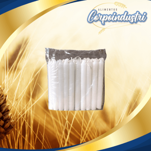 VELAS BLANCAS BOLSA 1 PAQ 40 UND