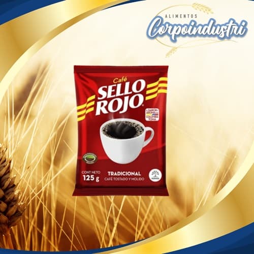 CAFE SELLO ROJO BS 24 UND 125GR (3KG)