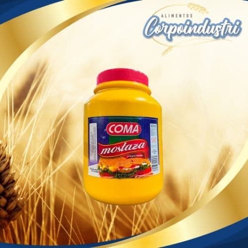 GALON MOSTAZA COMA BS 1 UND 4KG