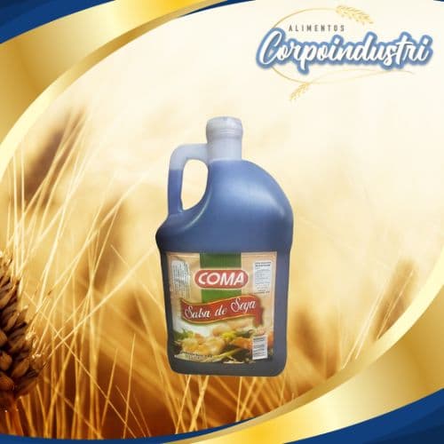 GALON SALSA COMA SOYA BS 1 UND 4LTRS