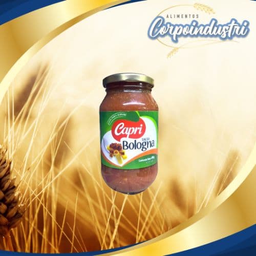 SALSA BOLOGNA CAPRI 12 UND 490GR