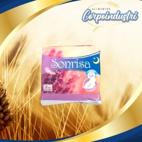 TOALLAS SANITARIAS SONRISA DIA 24 PAQ
