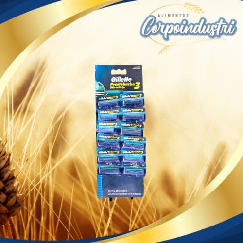 AFEITADORA GILLETTE BS 3H ULTRA GRIP 12U