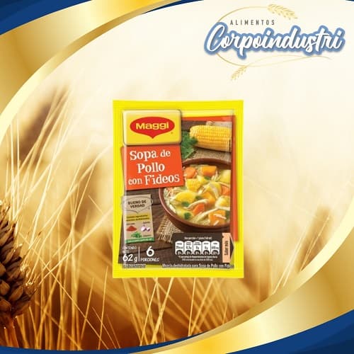 SOPA MAGGI 12 UND 62 GR