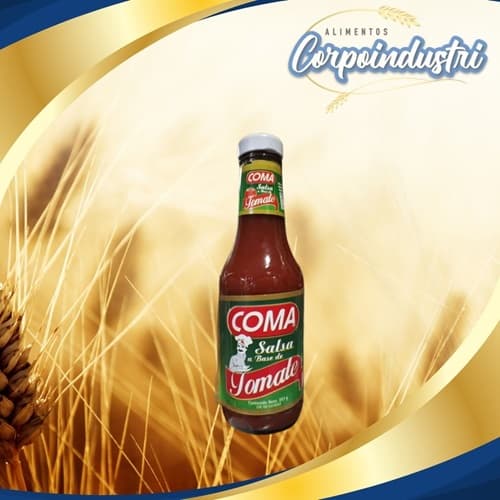 SALSA A BASE TOMATE COMA 24 UND 397GR