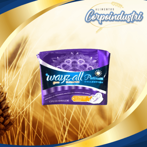TOALLAS SANITARIAS WAYZ-ALL 30  PAQ