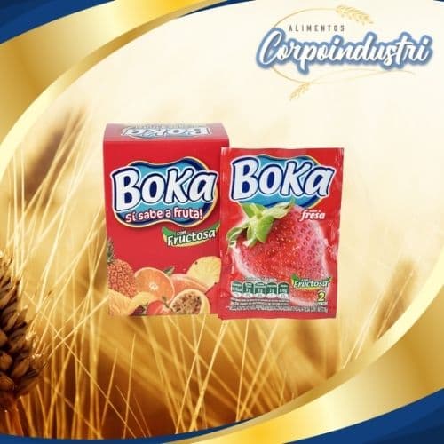 BOKA 1 CAJA 10 SOBRES C/SABOR