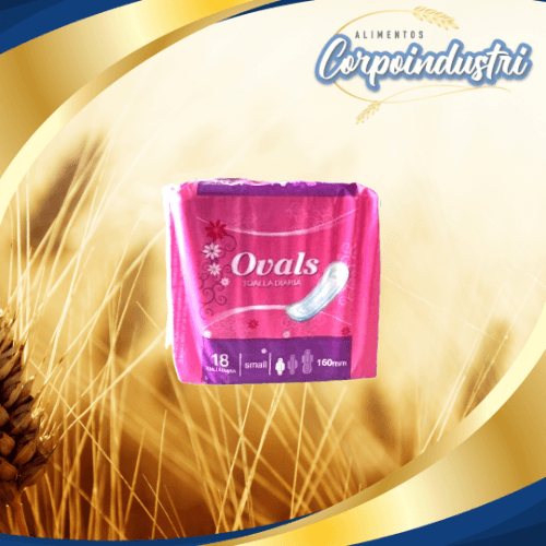 PROTECTORES DIARIOS OVALS 30 PAQ 18UND