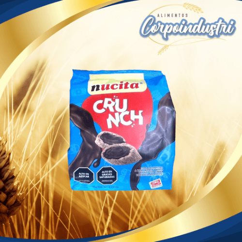 GALLETA NUCITA CRUNCH 18 UND 120GR