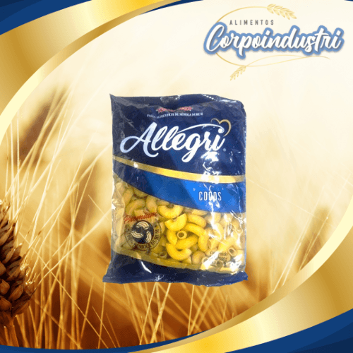 PASTA CORTA ALLEGRI CODIT 12 UND 500GR