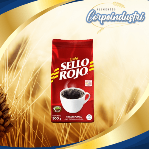 CAFE SELLO ROJO 6 UND 500GR