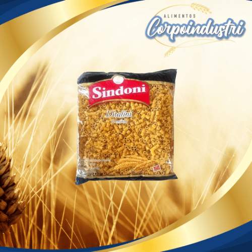 PASTA CORTA SINDONI DITALINI 12 UND 1KG