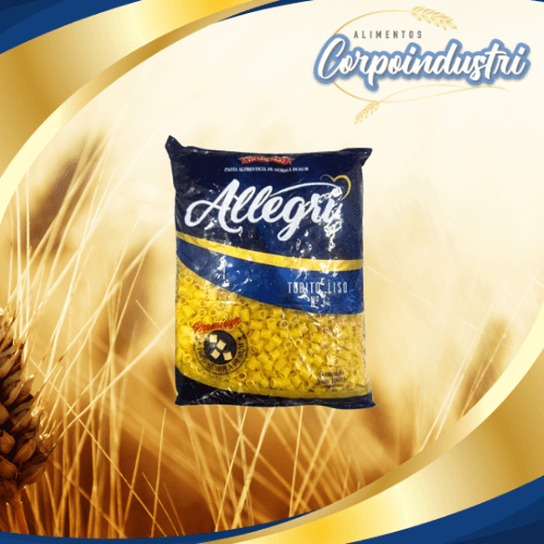PASTA CORTA ALLEGR DEDAL P 12 UND 1KG