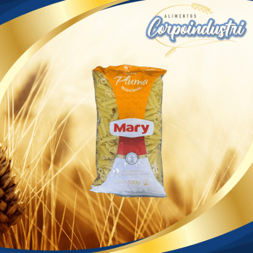 PASTA CORTA MARY TRAD PLUMA 12 UND 500GR