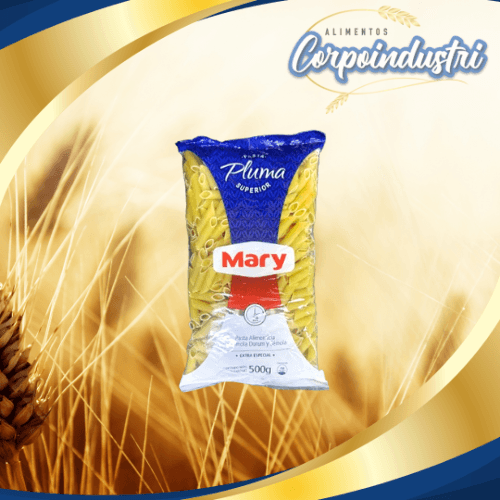 PASTA CORTA MARY SUP PLUMA 12 UND 500GR